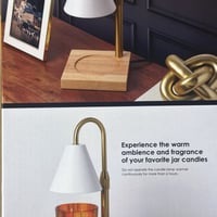 Mikasa Candle Warmer Lamp Adjustable Height Dimmable No Flame 3