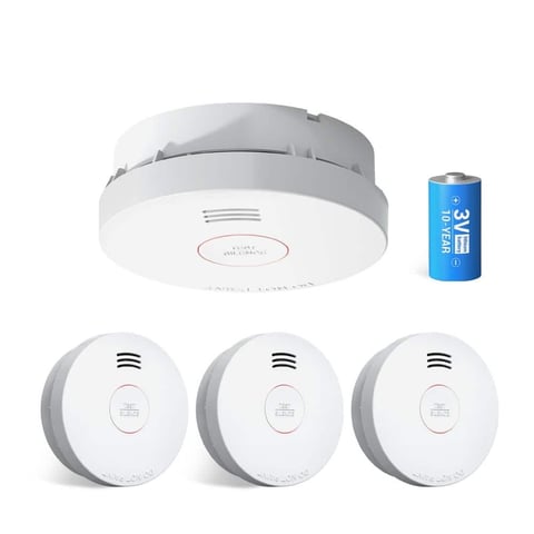 Inn Link IL25SM 3 Pack Photoelectric Smoke Alarm