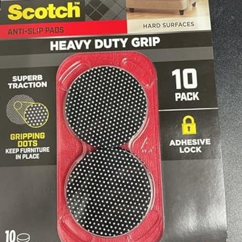 Scotch Floor Protector Pads Furniture, Customizable - 10 Pack 4 Sizes M22B