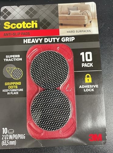 Scotch Floor Protector Pads Furniture, Customizable - 10 Pack 4 Sizes M22B