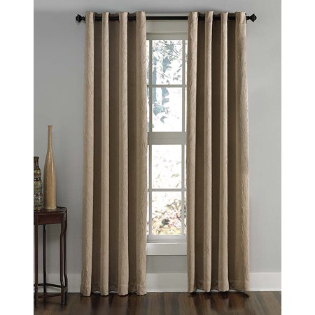 Curtainworks Lenox Grommet Curtain Single Panel Indoor W x 120 L