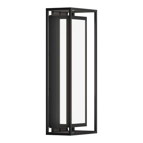 Artika Ghost Pro 15W Black Dimmable Integrated LED Outdoor Wall Light