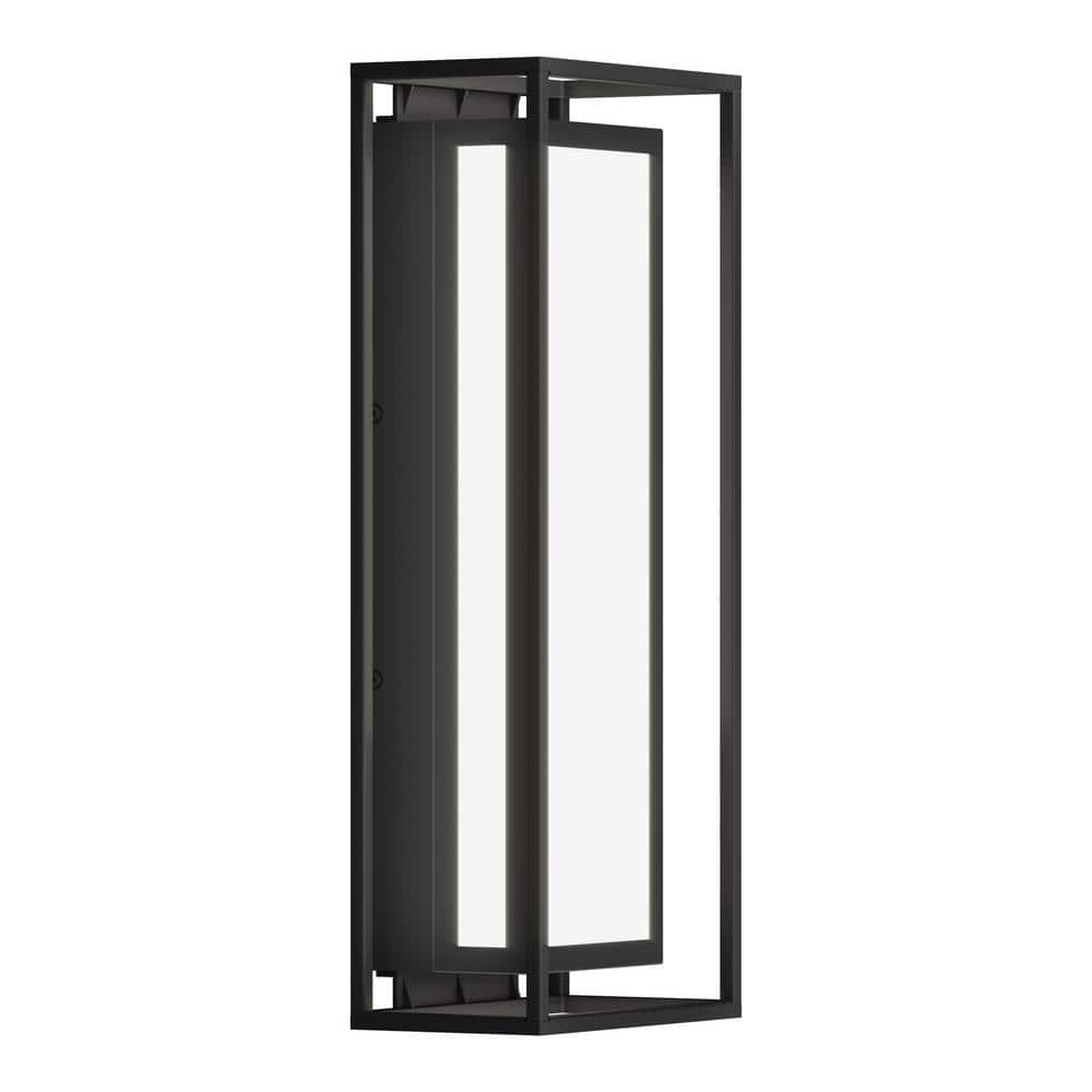 Artika Ghost Pro 15W Black Dimmable Integrated LED Outdoor Wall Light