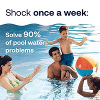 HTH 52044 Swimming Pool Shock Advanced and Test Strips 1 Pound (Pack of 15) 2