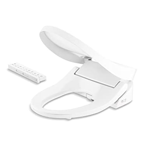 Kohler 28119-0 C3-325 Elongated Bidet Toilet Seat with Remote Control - White