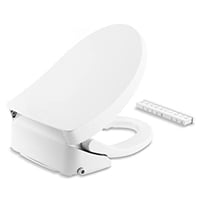 Kohler 28119-0 C3-325 Elongated Bidet Toilet Seat with Remote Control - White 5