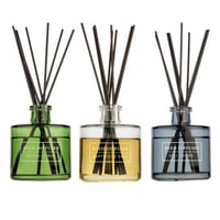 Bellevue 3 Pack Glass Filled Reed Diffusers, 6 Oz. Island Citrus Driftwood Sand 2