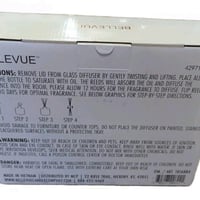 Bellevue 3 Pack Glass Filled Reed Diffusers, 6 Oz. Island Citrus Driftwood Sand 13