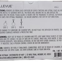 Bellevue 3 Pack Glass Filled Reed Diffusers, 6 Oz. Island Citrus Driftwood Sand 5