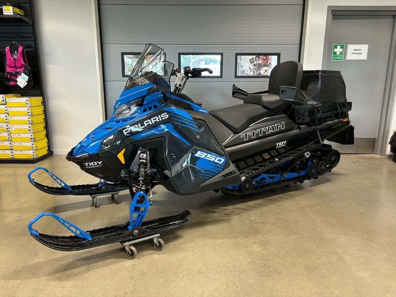 2026 Polaris 850 Titan Nordic Pro 155