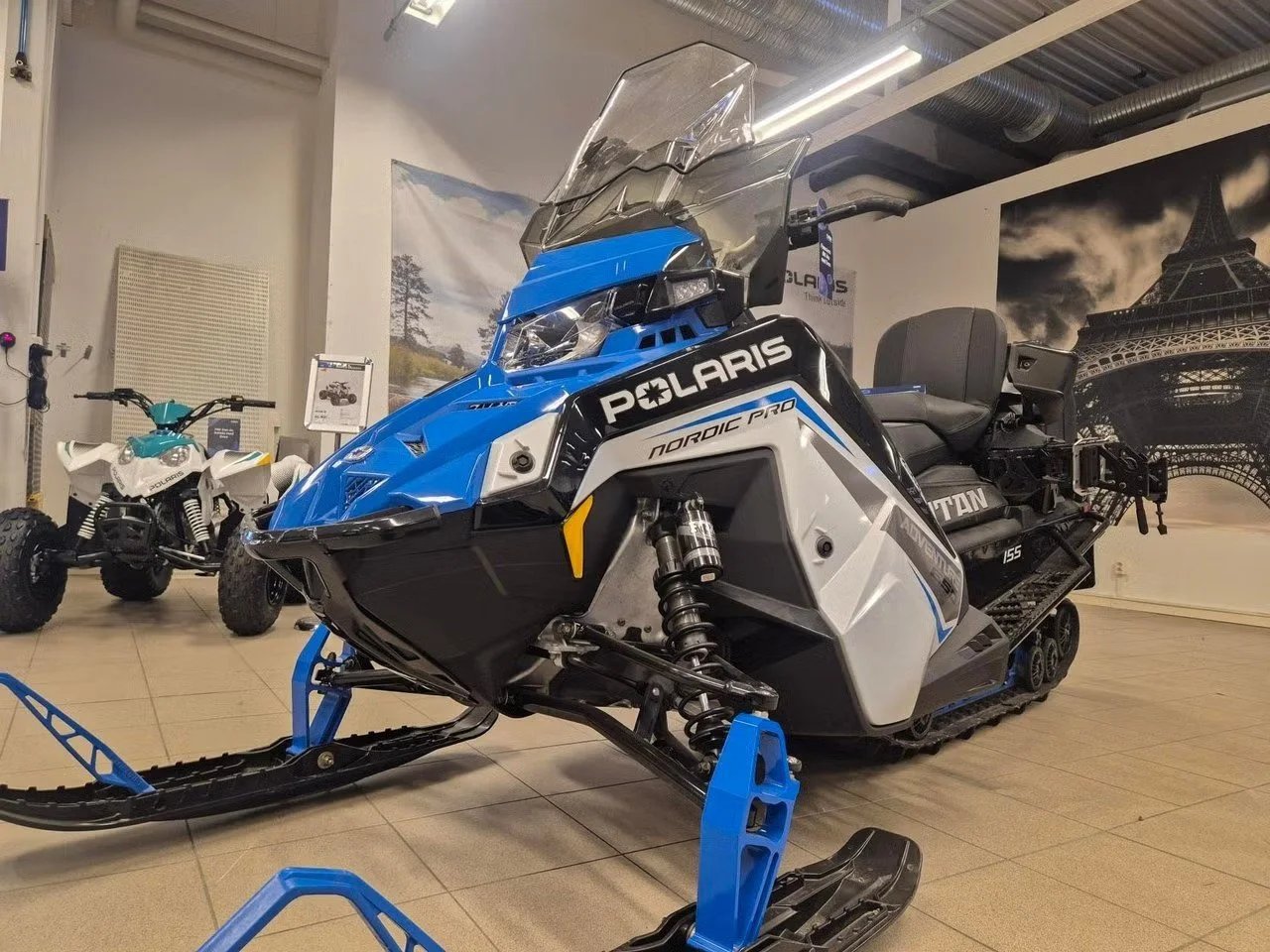 2025 Polaris 650 Titan Nordic Pro 155