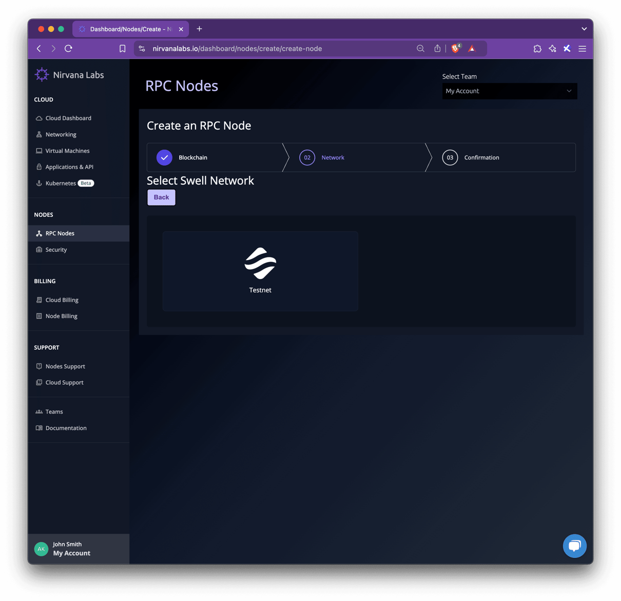 How to Create a Lumia Mainnet Node with Nirvana Labs