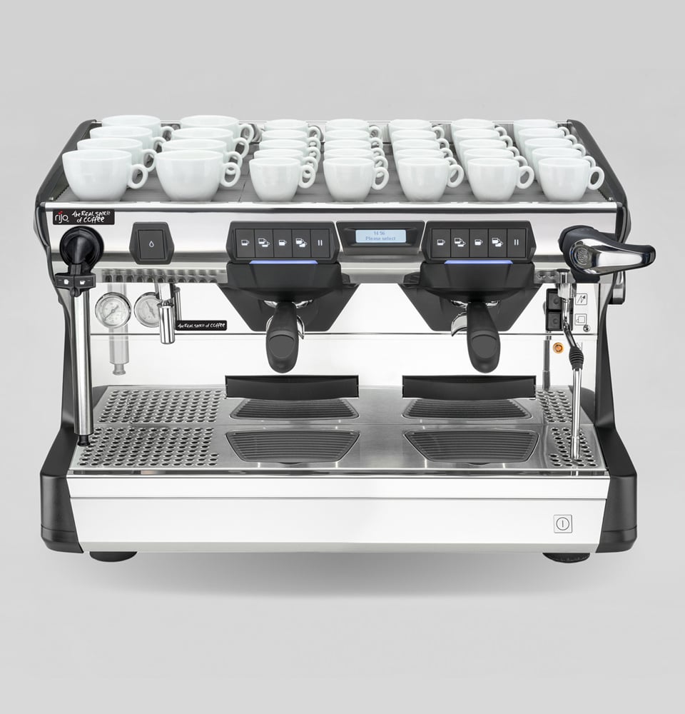 Real Spirit 2 Group Traditional Espresso Coffee Machine rijo42