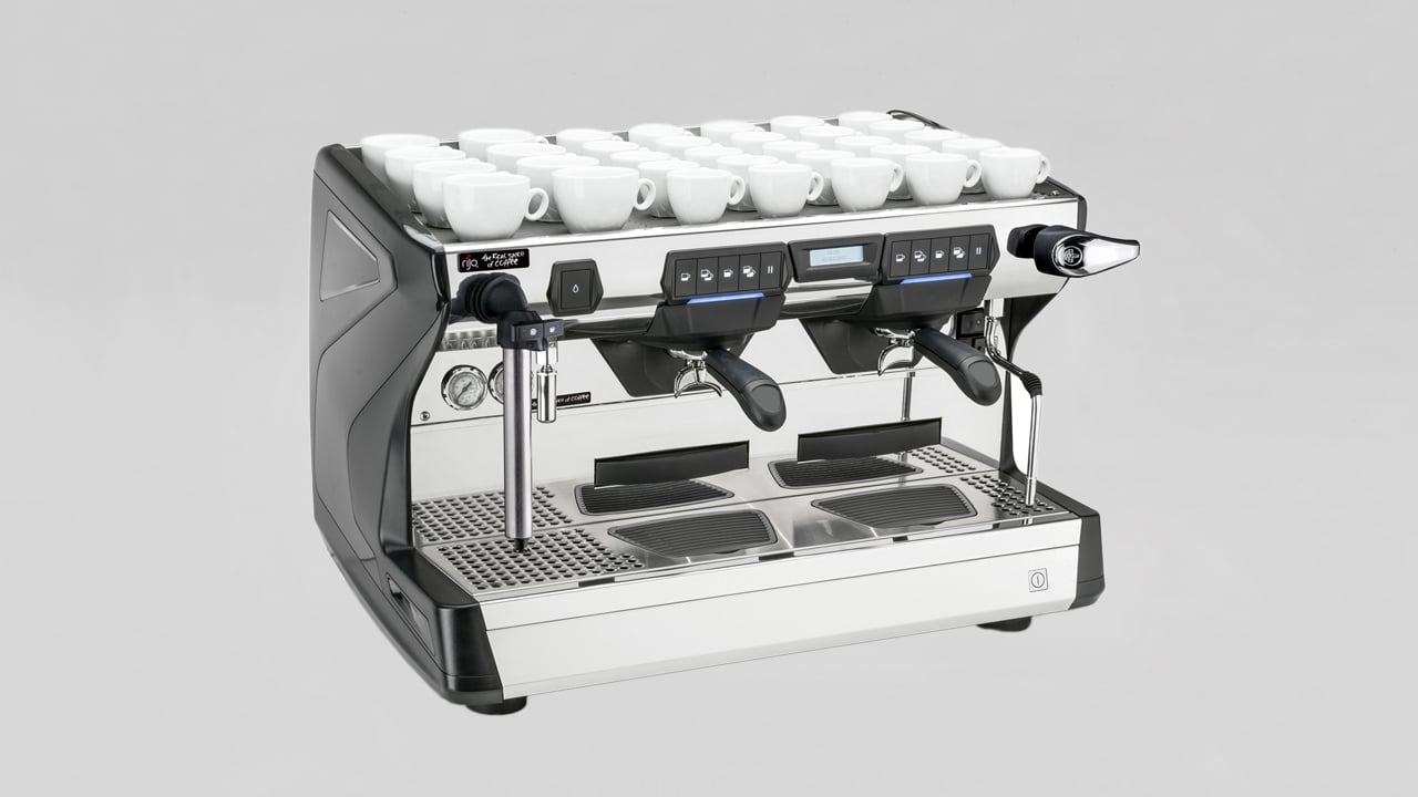 Real Spirit 2 Group Traditional Espresso Coffee Machine rijo42
