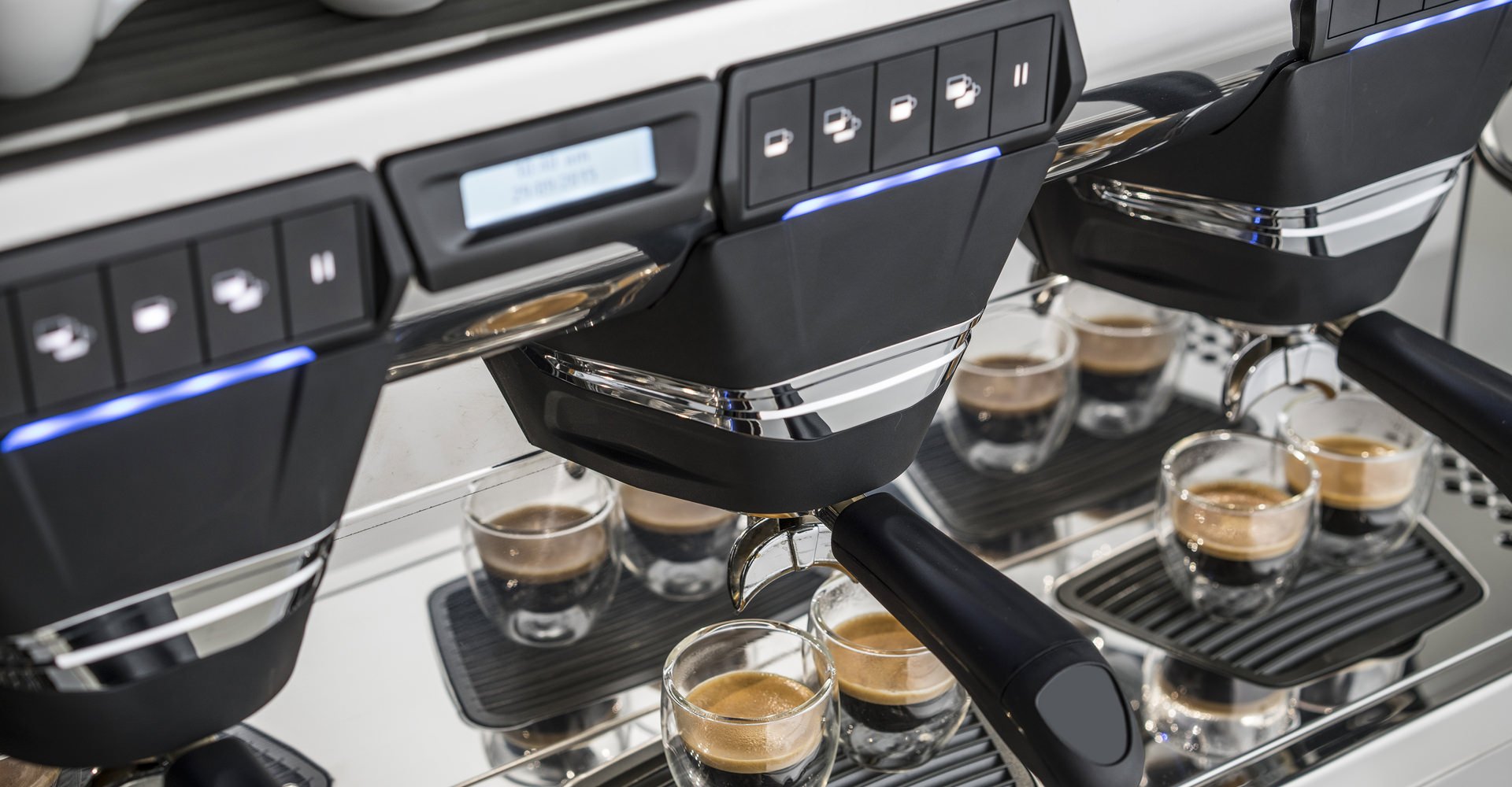 Real Spirit 2 Group Traditional Espresso Coffee Machine rijo42