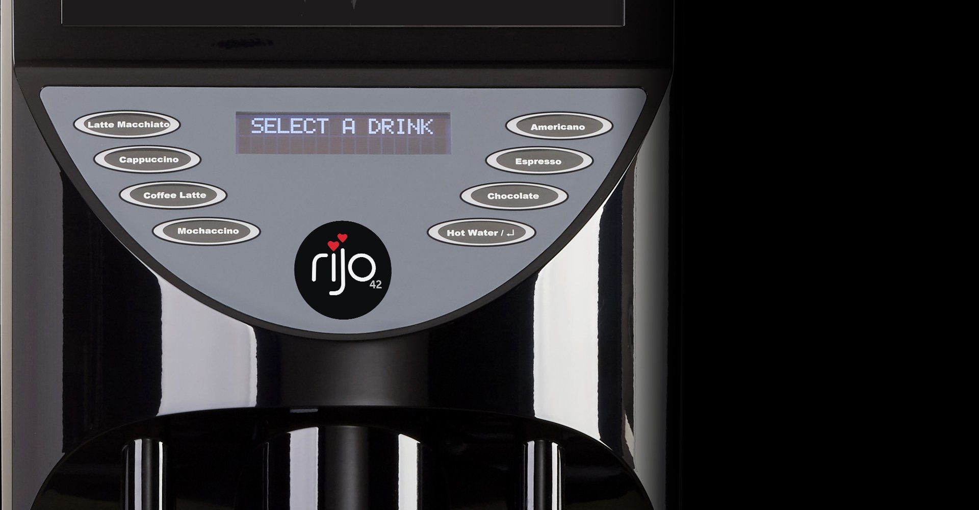 Brasil High Gloss Bean to Cup Coffee Machine rijo42