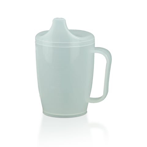 HaseMed drikkekop med greb og 4 mm tud