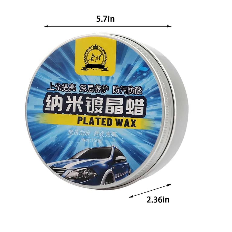 Nano Plated Car Wax 150G