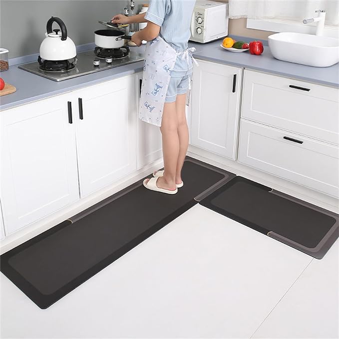 Happiness Two Pc Kitchen carpet Deep Blue (38*118+38*58cm)