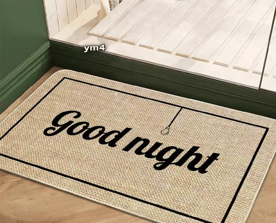 Coarse Linen carpet (38 x 58cm)