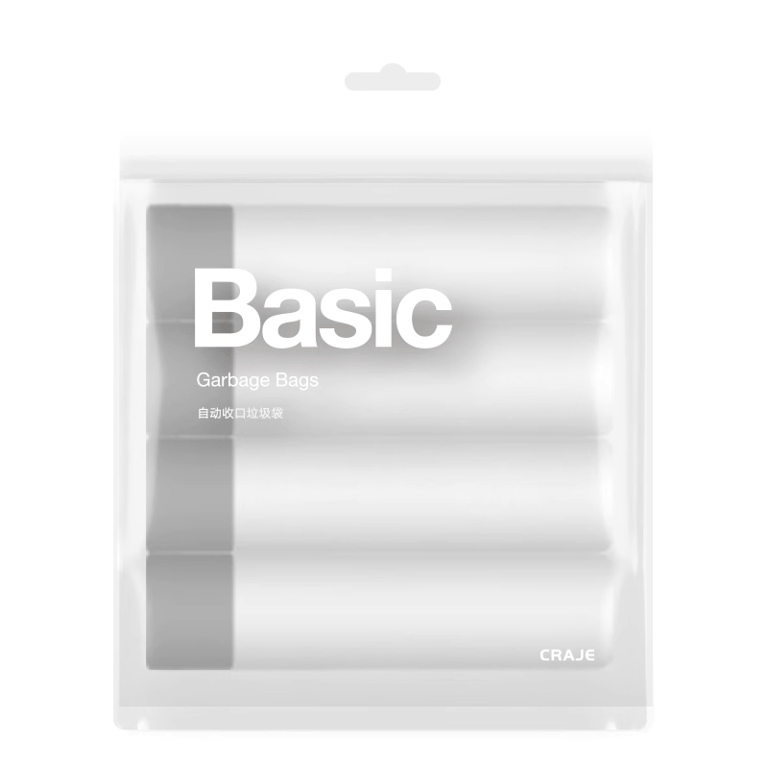 Drawstring style garbage bag(15 Pieces per roll)