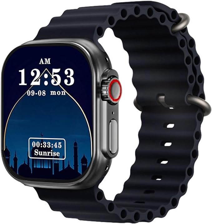 Tigawatch Qibla Ls9 Smartwatch 2.01″ HD Screen Quran Qibla Compass Prayer Time Local Music Player Smartwatch