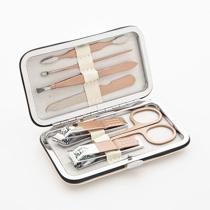 (7in1) SMARCO Manicure Nail Cutter Clippers Care Stainless-steel Set
