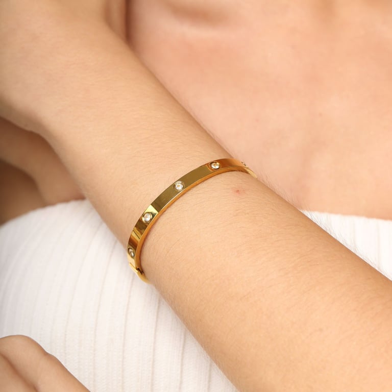 Gold Bangle