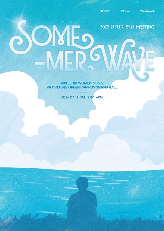 Poster for Hyuk's fan meeting "Some-mer Wave" / Companion Company