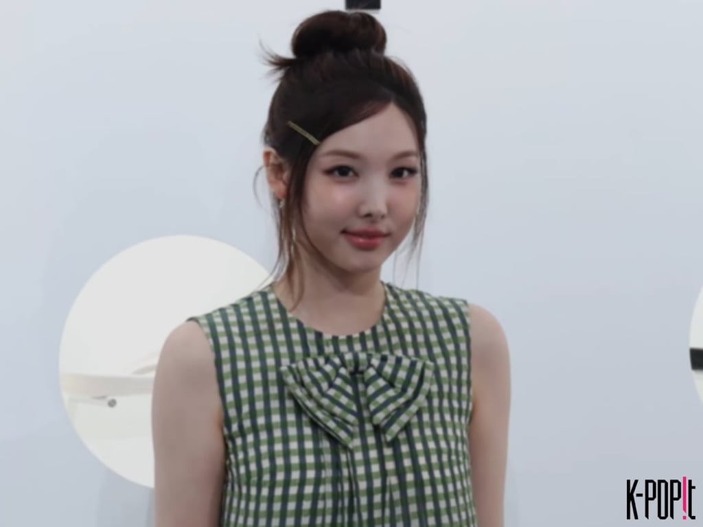 TWICE's Nayeon Wears $154 Gingham Mini Dress at Fitflop Launch
