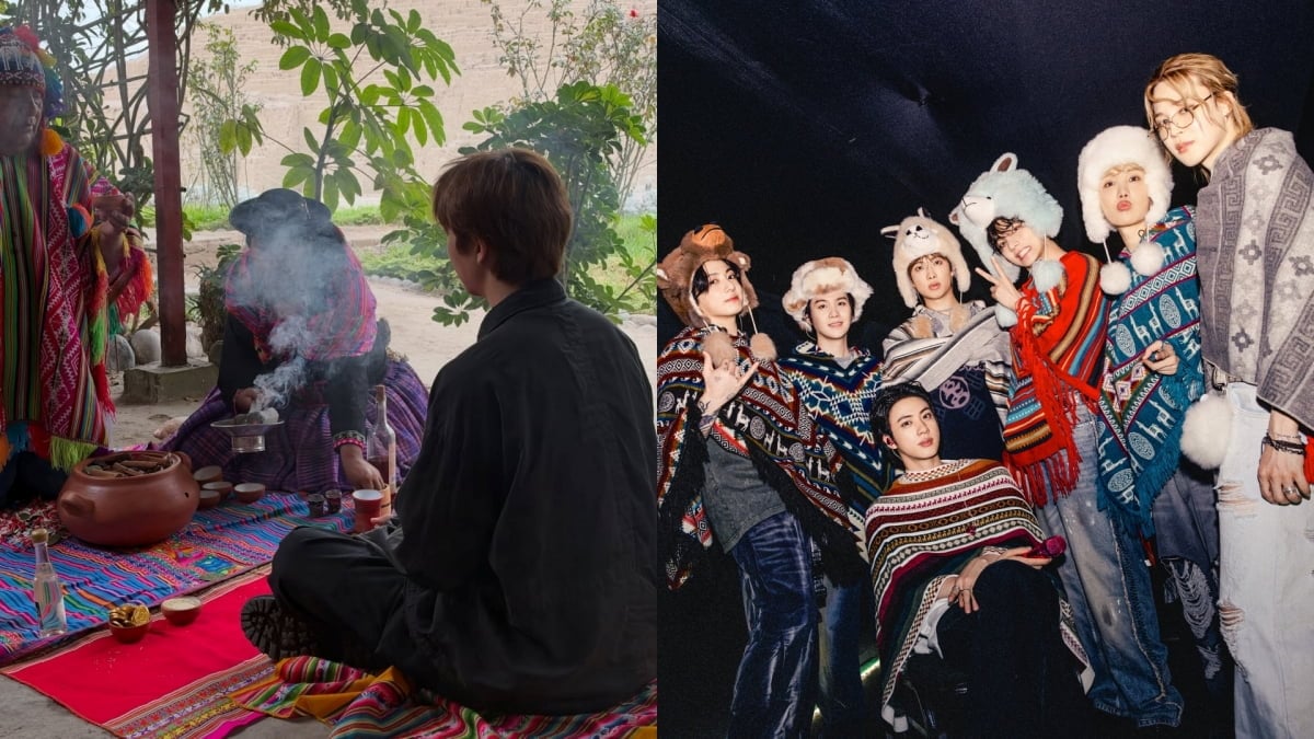BTS' RM Insta Update in Peru and The Group in Lima / Web Capture