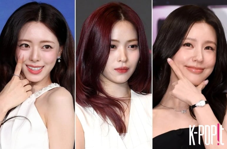 ITZY's Yuna and Ryujin, (G)I-DLE's Miyeon