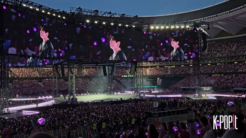 BTS' Madrid Concert/ KPOPIT DB