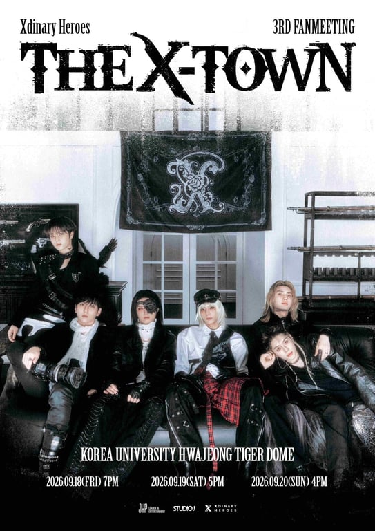 Xdinary Heroes Transform Into Sheriffs for Fan Meeting 'THE X-TOWN'