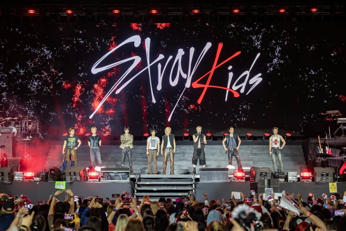 Stray Kids performing at "STRAYCITY" in Mexico City / OCESA, Pablo Deyta
