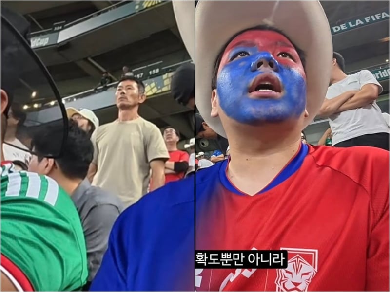 KwakTube watches a World Cup match. / YouTube channel KwakTube (@JBKWAK)