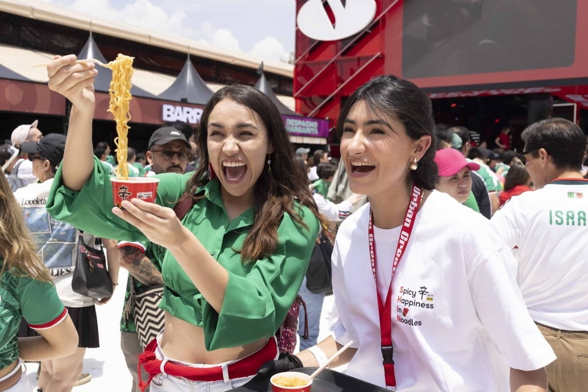 'Top-tier' K-Food Event Held in Mexico City..."Come and Eat Shin Ramyun"