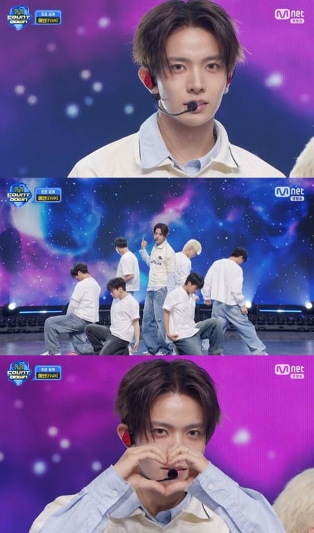 EVAN / Screenshot from Mnet's “M COUNTDOWN”