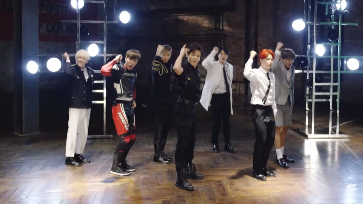 BTS "DOPE" MV / Web Capture