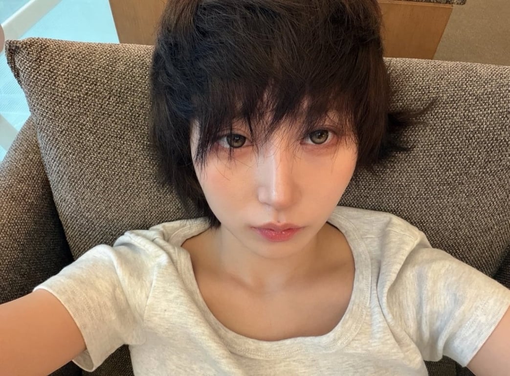 NMIXX member Haewon / Captured from Haewon's fan communication platform