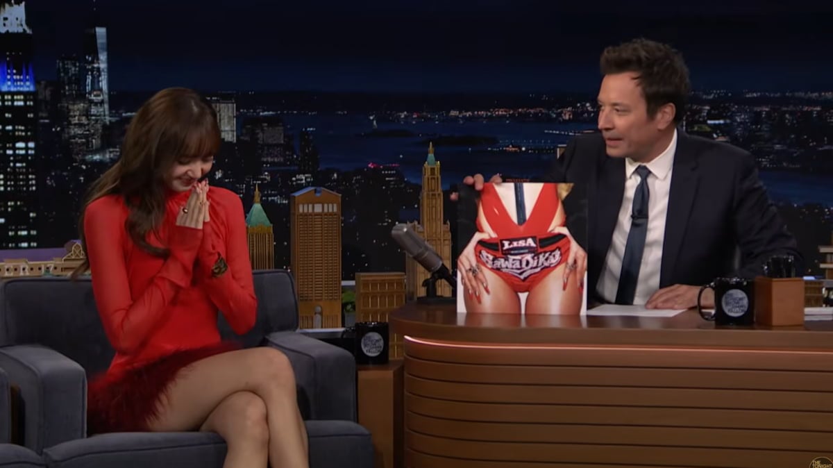 LISA at The Tonight Show With Jimmy Fallon / The Tonight Show Screenshot