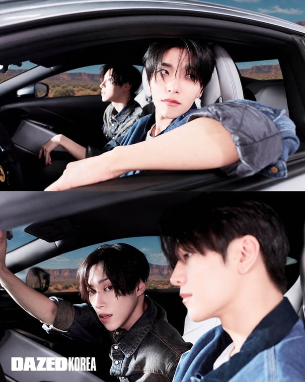ALPHA DRIVE ONE Arno and Xinlong for DAZED Korea / DAZED