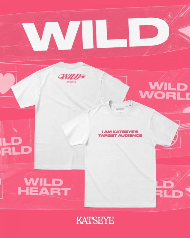 KATSEYE's Target Audience Shirt / @katseyeworld on X