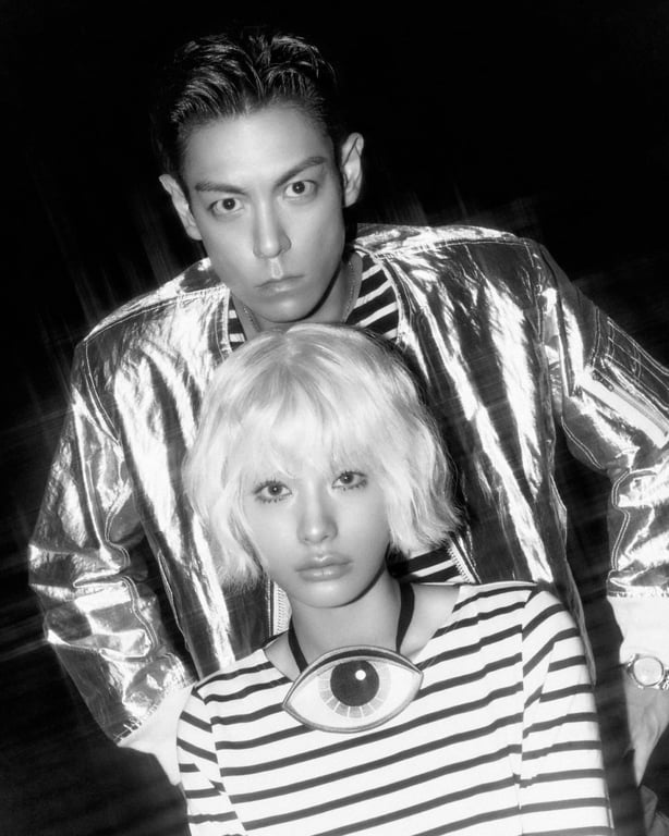 T.O.P and Nana / @ttt on Instagram