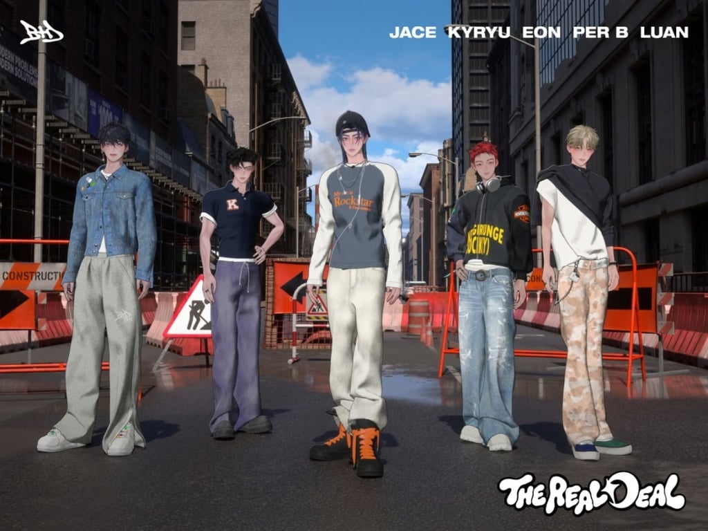 B THE HOOD 'THE REAL DEAL' Concept Images / Levels