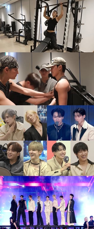 K-pop boy group ATEEZ's San says he weighed just 52 kilograms when the group debuted.