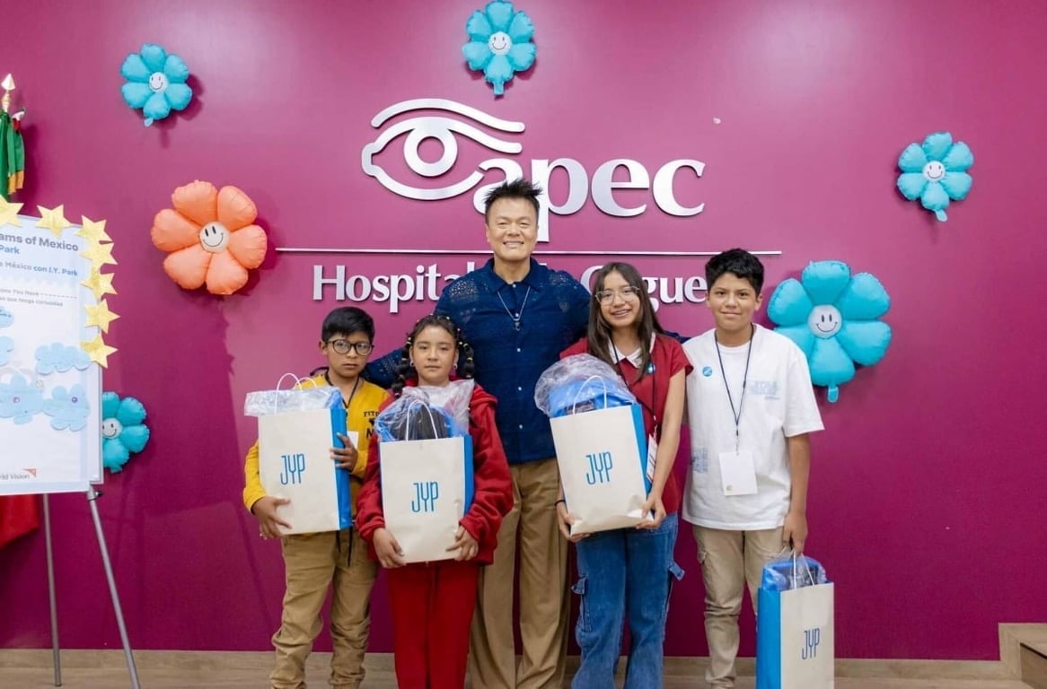 JYP Entertainment and J.Y. Park make a donation to support medical care for children from financially vulnerable families in Mexico / JYP Entertainment