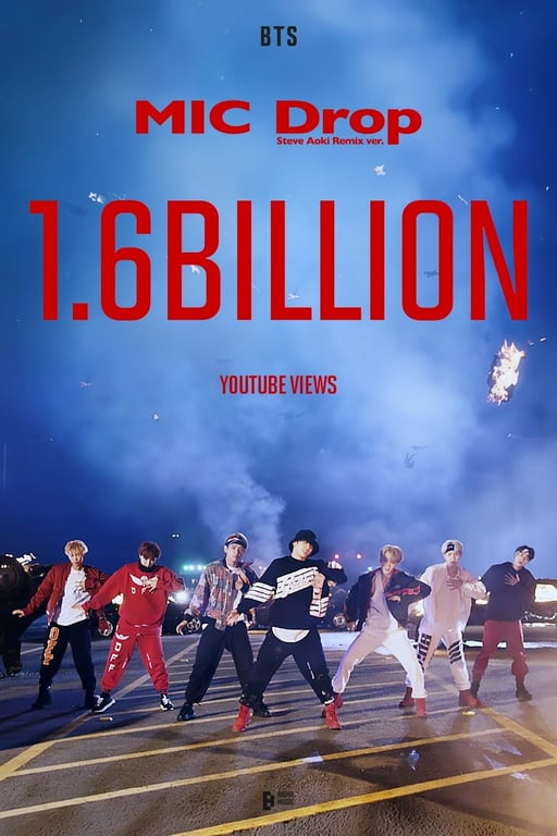 BTS' 'MIC Drop' Remix Hits 1.6 Billion Views on YouTube
