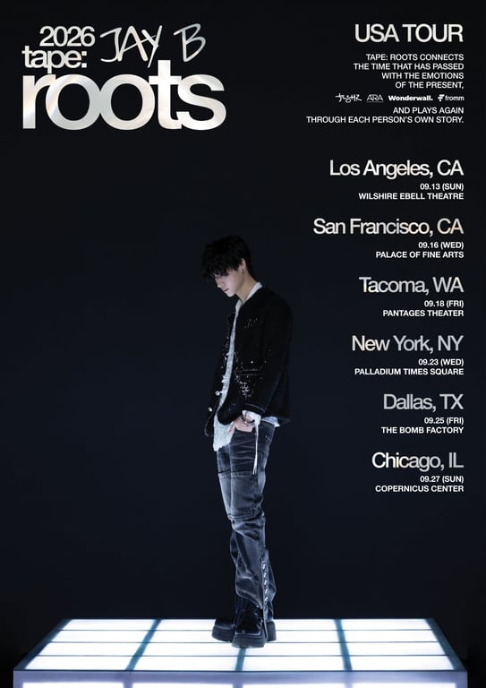 JAY B Sets 6-City U.S. Tour for 'tape: roots' World Tour Run