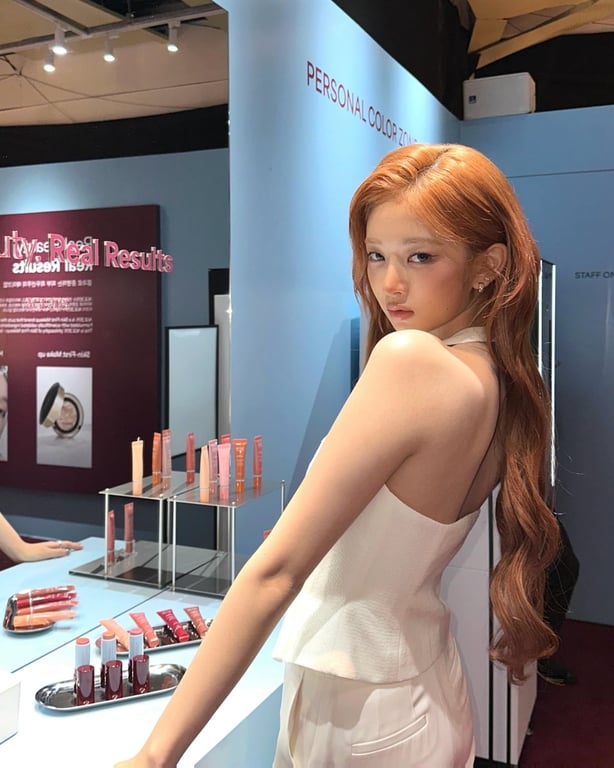 IVE's Rei at AGE20'S pop-up